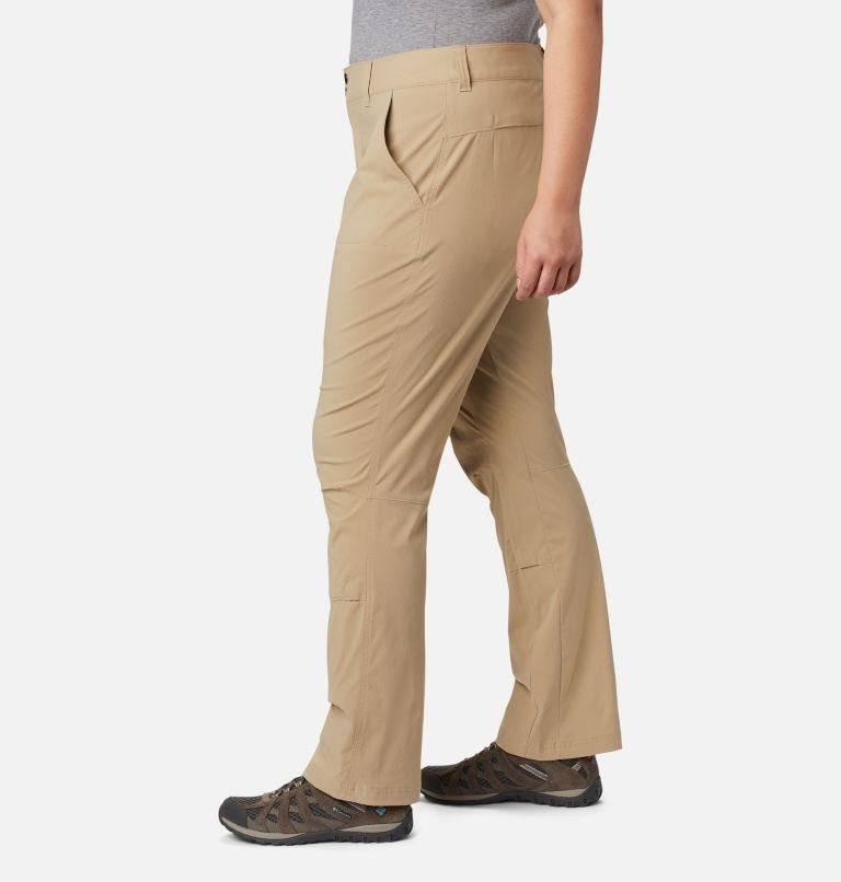 Women's Columbia Saturday Trail Stretch Pants Khaki | Plus Size CA-H1354